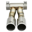 Load image into Gallery viewer, aFe Power 13-14 Porsche Cayman S / Boxster S Polish Exhaust Tip Upgrade - Back View