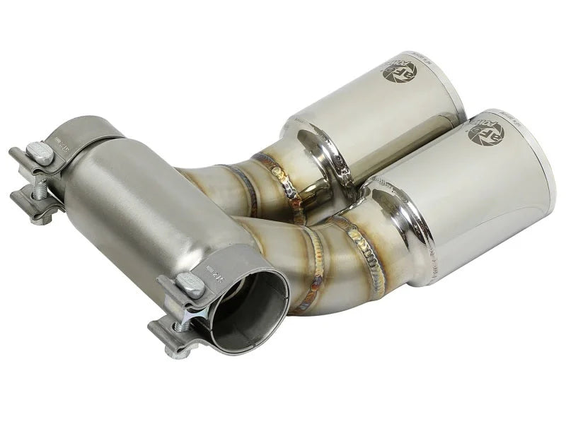 aFe Power 13-14 Porsche Cayman S / Boxster S Polish Exhaust Tip Upgrade - Additional View 7