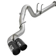 Load image into Gallery viewer, aFe Power 15-16 Ford F250/F350 6.7L Diesel Rebel XD 4in 409 SS DPF-Back Exhaust System - Black Tips - Main Product View