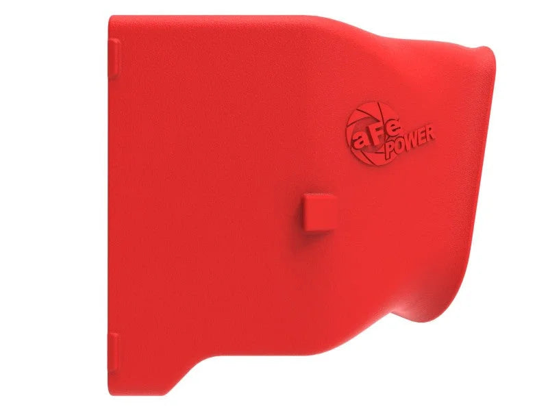 aFe Power 15-20 Ford Mustang 2.3l L4/3.7l V6/5.0l V8 Dynamic Air Scoop - Red - Side View