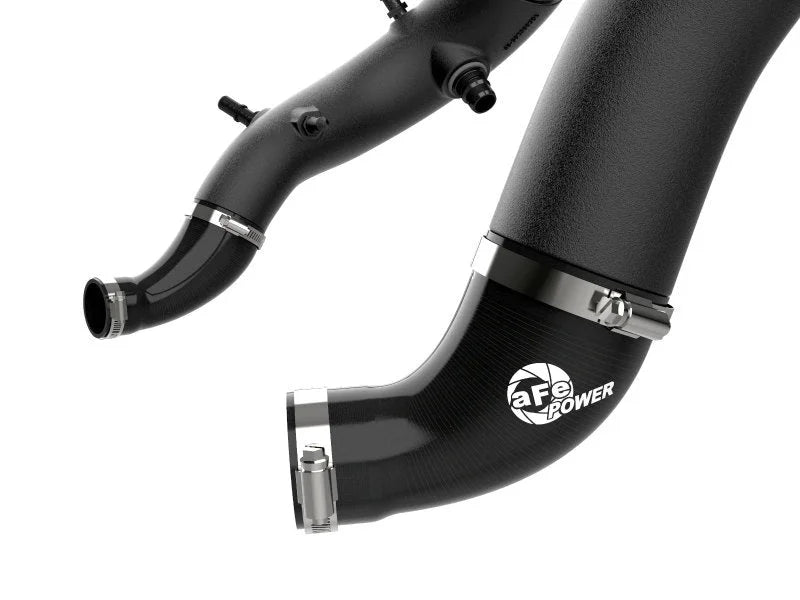 aFe Power 17-20 Ford Raptor 3.5L V6 Turbo Inlet Pipes - Installation View