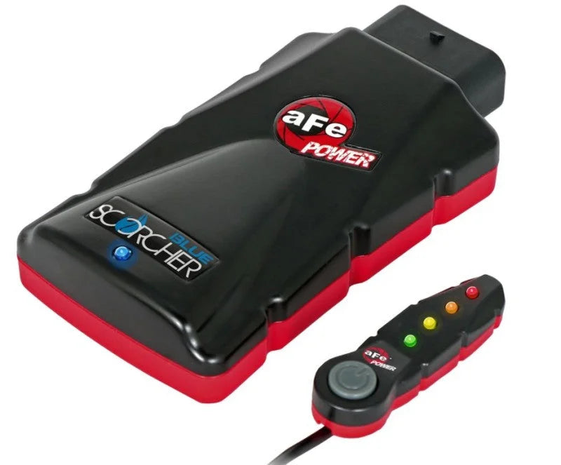 aFe Power 18-21 Jeep Wrangler JL 2.0L (t) Scorcher Blue Bluetooth Power Module - Additional View 8