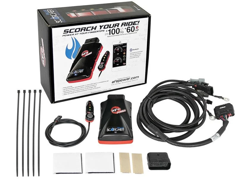 aFe Power 20-21 Gladiator/Wrangler/RAM 1500 3.0L EcoDiesel Scorcher Blue Bluetooth Power Module - Additional View 7