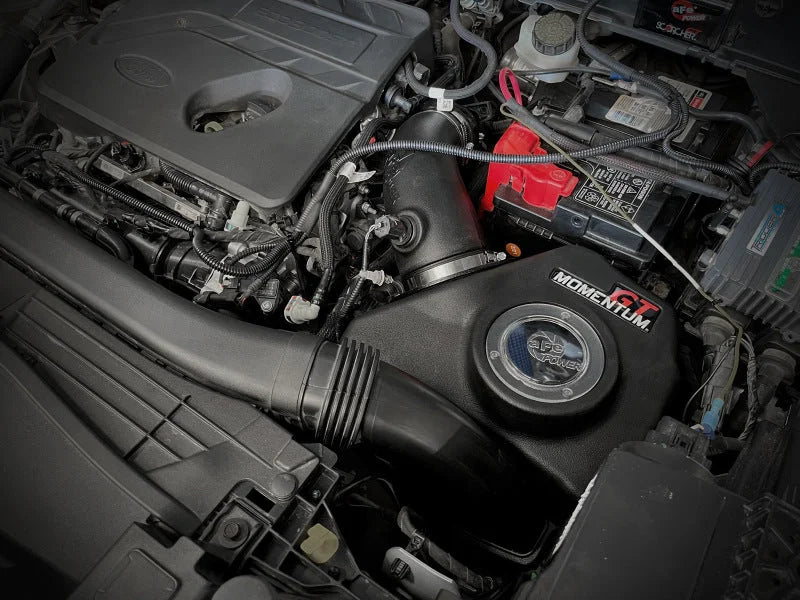 aFe Power 2021 Ford Bronco Sport L3-1.5L (t) Momentum GT Cold Air Intake System w/ Pro 5R Filter - Side View