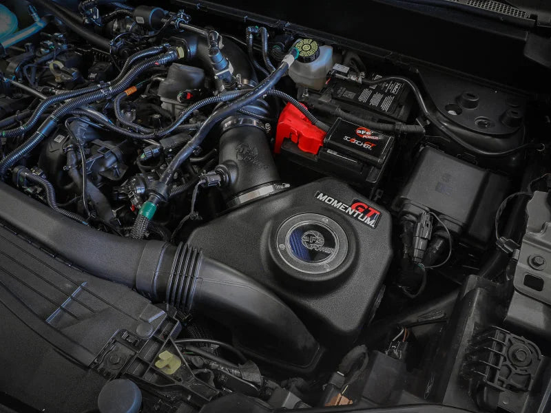 aFe Power 2021 Ford Bronco Sport L4-2.0L (t) Momentum GT Cold Air Intake System w/ Pro 5R Filter - Side View