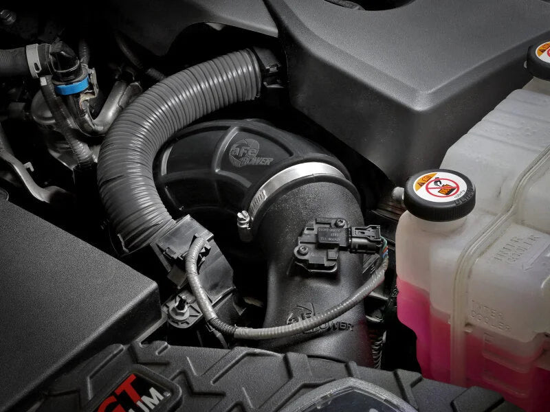 aFe Power 22-24 Toyota Land Cruiser (J300) / 22-24 Toyota Tundra V6-3.4L (tt) Turbo Inlet Pipes - Side View