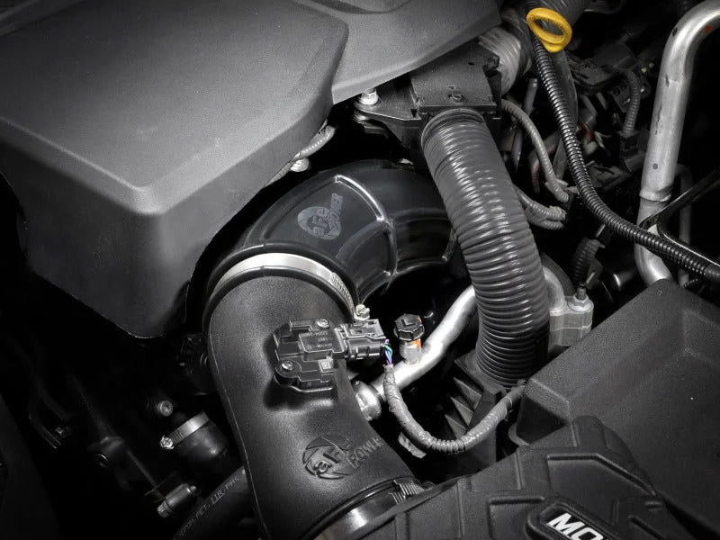 aFe Power 22-24 Toyota Land Cruiser (J300) / 22-24 Toyota Tundra V6-3.4L (tt) Turbo Inlet Pipes - Back View