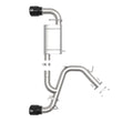 Load image into Gallery viewer, aFe Power Axle Back Exhaust - 19-20 Hyundai Veloster N L4-2.0L (t) - Additional View 5