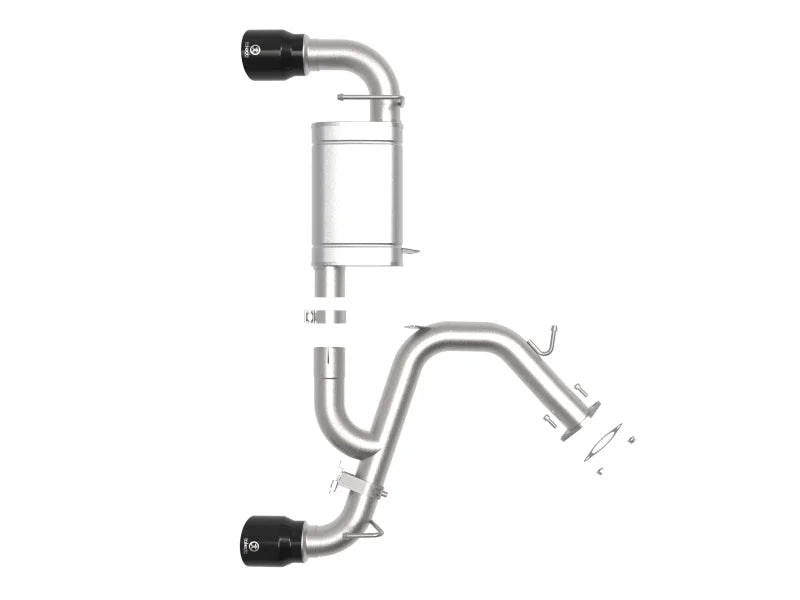 aFe Power Axle Back Exhaust - 19-20 Hyundai Veloster N L4-2.0L (t) - Additional View 5