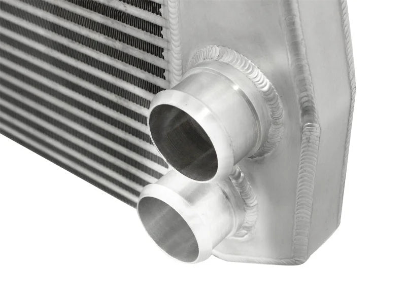 aFe Power BladeRunner 3in Intercooler 13-14 Ford F-150 V6 3.5L (tt) - Installation View
