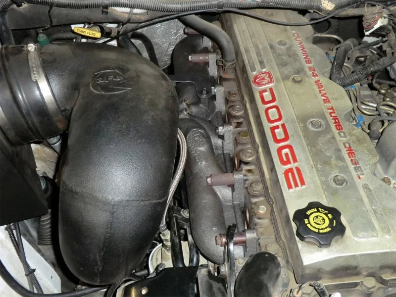 aFe Power BladeRunner Ductile Iron Exhaust Manifold 98.5-02 Dodge Diesel Trucks L6-5.9L (td) - Side View