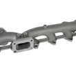 Load image into Gallery viewer, aFe Power BladeRunner Ductile Iron Exhaust Manifold w/ EGR 07.5-15 Dodge Diesel Trucks L6-6.7L (td) - Side View