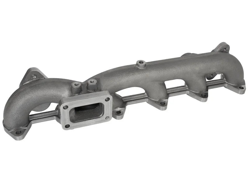 aFe Power BladeRunner Ductile Iron Exhaust Manifold w/ EGR 07.5-15 Dodge Diesel Trucks L6-6.7L (td) - Side View