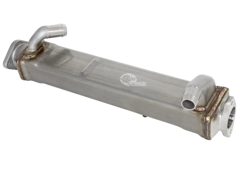 aFe Power BladeRunner EGR Cooler Horizontal 08-10 Ford Diesel Trucks V8-6.4L (td) - Main Product View
