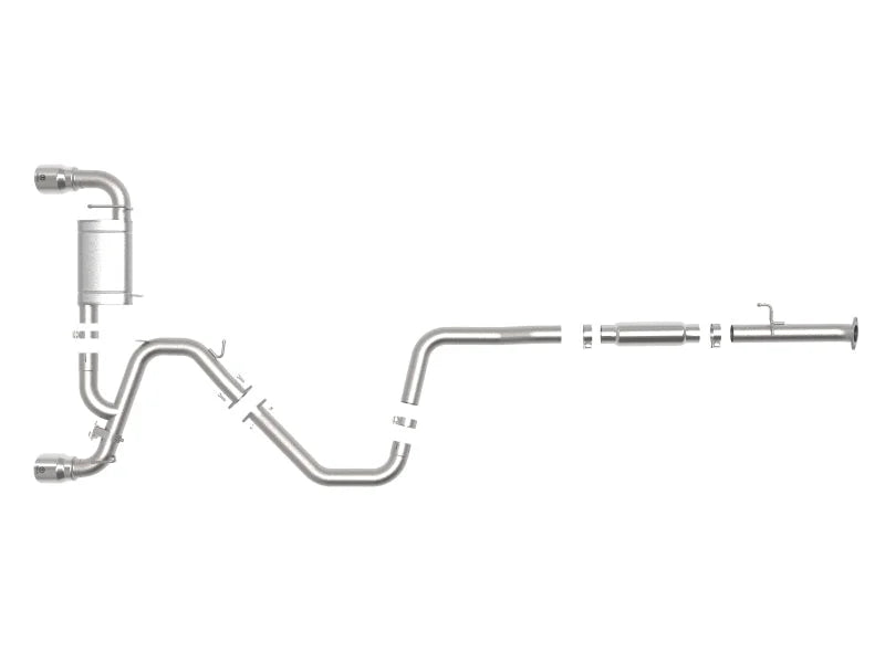 aFe Power Cat Back Exhaust - 19-20 Hyundai Veloster N L4-2.0L (t) w/ Polished Tips - Additional View 8