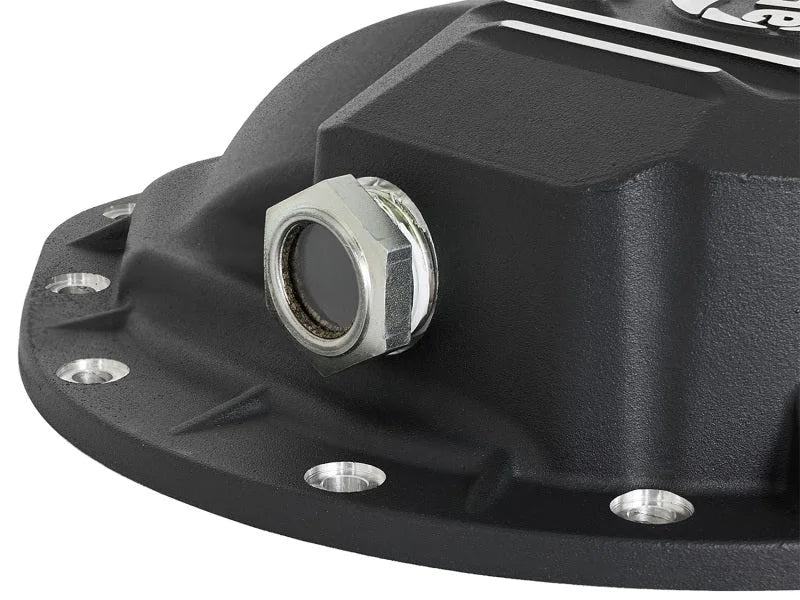aFe Power Cover Diff Front Machined COV Diff F Dodge Diesel Trucks 03-11 L6-5.9/6.7L Machined - Additional View 7