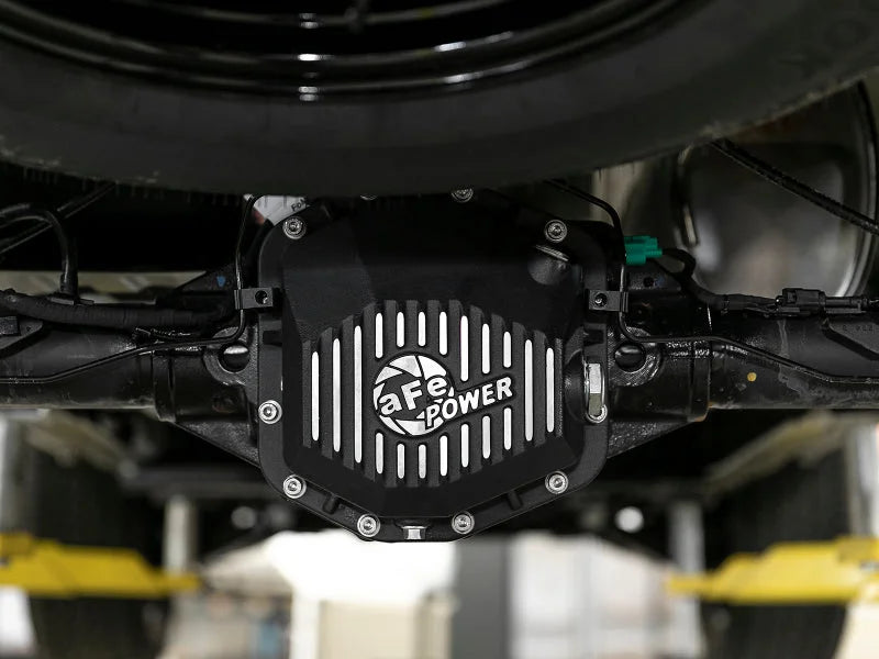 aFe Power Cover Diff Rear Machined 2019 Ford Ranger (Dana M220) - Side View