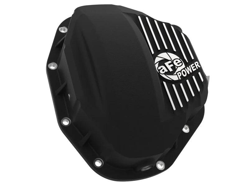 aFe Power Cover Diff Rear Machined COV Diff R Dodge Diesel Trucks 94-02 L6-5.9L (td) Machined - Back View