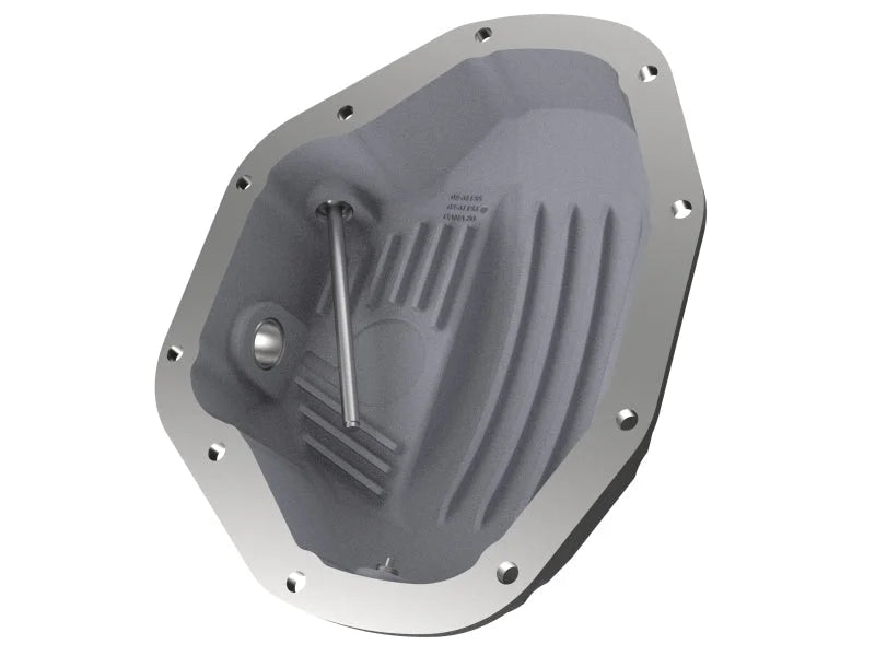 aFe Power Cover Diff Rear Machined COV Diff R Dodge Diesel Trucks 94-02 L6-5.9L (td) Machined - Additional View 7
