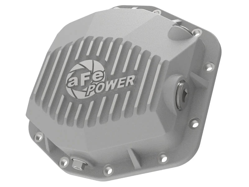 aFe Power Cover Diff Rear Raw 2019 Ford Ranger (Dana M220) - Main Product View