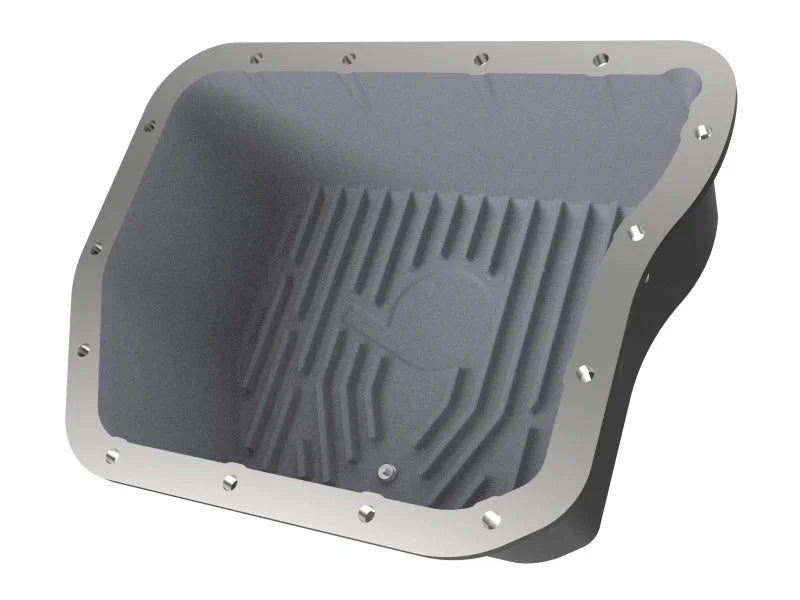 aFe Power Cover Trans Pan Machined COV Trans Pan Dodge Diesel Trucks 94-07 L6-5.9L (td) Machined - Additional View 7