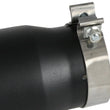 Load image into Gallery viewer, aFe Power Diesel Exhaust Tip Black- 4 in In x 5 out X 12 in Long Bolt On (Right) - Additional View 5