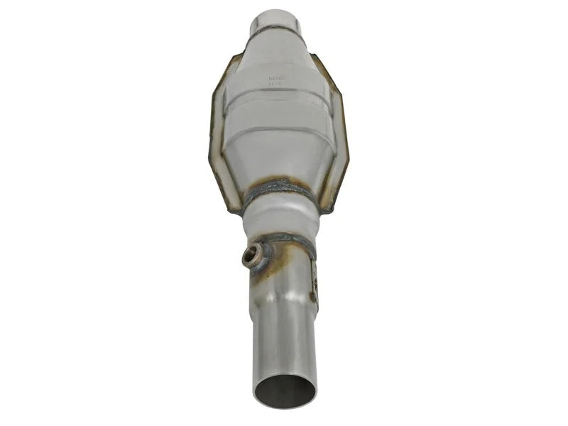 aFe Power Direct Fit Catalytic Converter Replacements Front 96-98 Jeep Grand Cherokee I6/V8 - Installation View