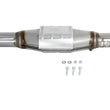 Load image into Gallery viewer, aFe Power Direct Fit Catalytic Converter Replacements Rear 00-03 Jeep Wrangler (TJ) I6-4.0L - Installation View