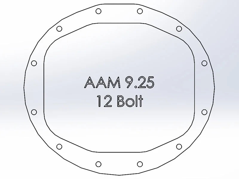 aFe Power Front/Rear Diff Cover Kit w/ Oil 19-25 Dodge L6 Trucks (AAM 9.25-12 & AAM 11.5/12-14) - Additional View 8