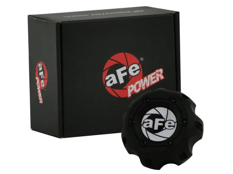 aFe Power Gamma Oil Cap GMA Oil Cap Dodge Diesel Trucks 03-14 L6-5.9/6.7L(td) - Back View