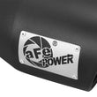 Load image into Gallery viewer, aFe Power Gas Exhaust Tip Black- 3 in In x 4.5 out X 9 in Long Bolt On (Black) - Side View