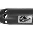 Load image into Gallery viewer, aFe Power Intercooled Tip Stainless Steel - Black 4in In x 5in Out x 12in L Bolt-On - Installation View