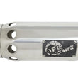 Load image into Gallery viewer, aFe Power Intercooled Tip Stainless Steel - Polished 4in In x 5in Out x 12in L Bolt-On - Additional View 5
