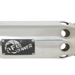 Load image into Gallery viewer, aFe Power Intercooled Tip Stainless Steel - Polished 4in In x 5in Out x 12in L Clamp On - Main Product View