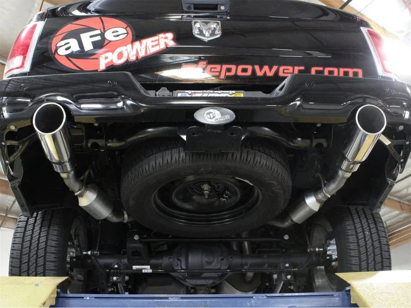 aFe Power MACH Force-XP 5in 09-15 Dodge Ram V8-5.7L/3.0L (td) 409 SS Exhaust Tip Upgrade - Side View