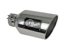 Load image into Gallery viewer, aFe Power MACH Force-Xp 304 Stainless Steel Clamp-on Exhaust Tip - Polished - Main Product View