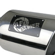 Load image into Gallery viewer, aFe Power MACH Force-Xp 304 Stainless Steel Clamp-on Exhaust Tip - Polished - Side View