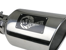 Load image into Gallery viewer, aFe Power MACH Force-Xp 304 Stainless Steel Clamp-on Exhaust Tip - Polished - Side View
