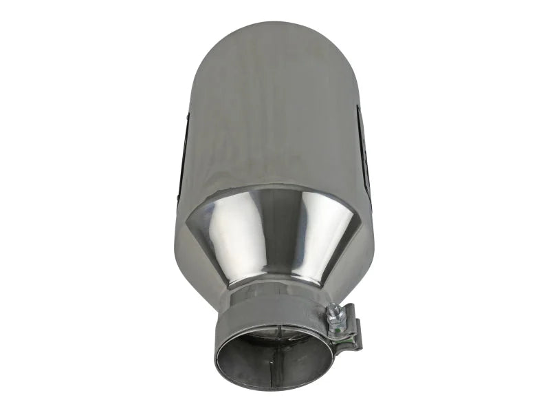 aFe Power MACH Force-Xp 304 Stainless Steel Clamp-on Exhaust Tip - Polished - Additional View 5