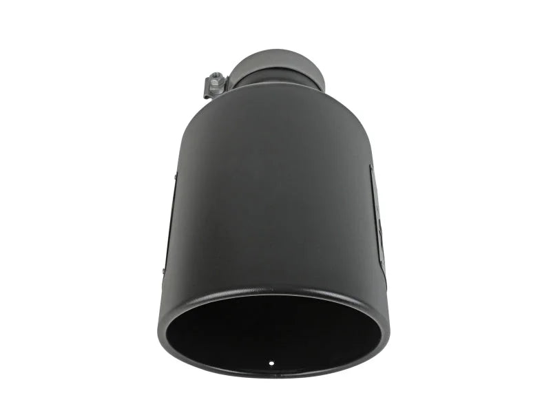aFe Power MACH Force-Xp 409 Stainless Steel Clamp-on Exhaust Tip Black - Additional View 5