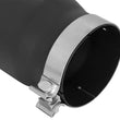 Load image into Gallery viewer, aFe Power MACH Force-Xp 5in In x 6in Out x 15in L Bolt-On 409 SS Exhaust Tip - Black - Installation View
