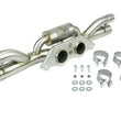 Load image into Gallery viewer, aFe Power MACHForce XP 304 Stainless Secondary Muffler Delete Pipe 14-19 Porsche 911 GT3 3.8L/4.0L - Additional View 5