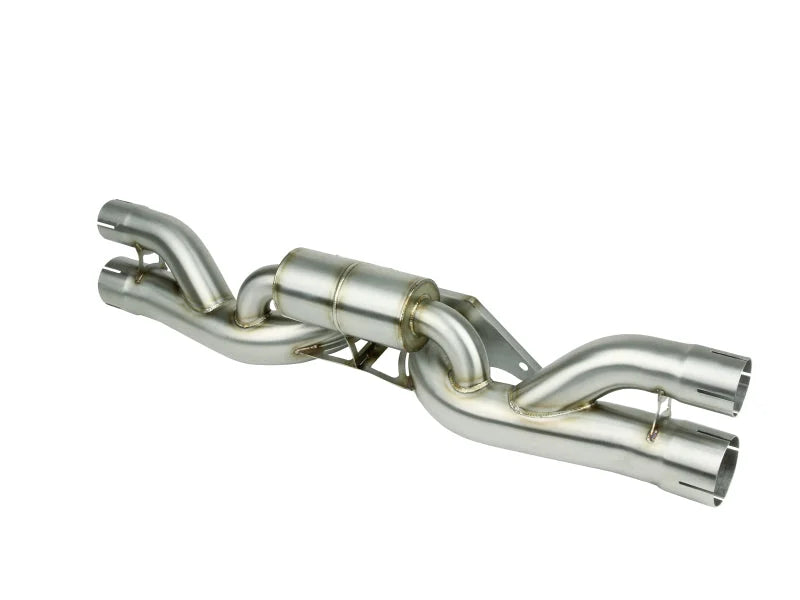 aFe Power MACHForce XP 304 Stainless Secondary Muffler Delete Pipe 14-19 Porsche 911 GT3 3.8L/4.0L - Additional View 7