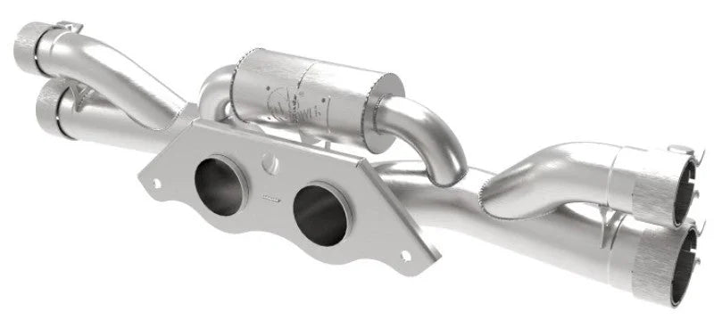 aFe Power MACHForce XP 304 Stainless Secondary Muffler Delete Pipe 14-19 Porsche 911 GT3 3.8L/4.0L - Additional View 8