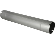 Load image into Gallery viewer, aFe Power MACHForce XP Mufflers 5in Aluminized Steel Exhaust Muffler Delete Pipe - Back View