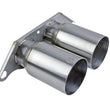 Load image into Gallery viewer, aFe Power Mach Force Xp 4in 304 SS Bolt-On Exhaust Tips Brushed 14-19 Porsche 911 GT3 3.8L/4.0L - Side View