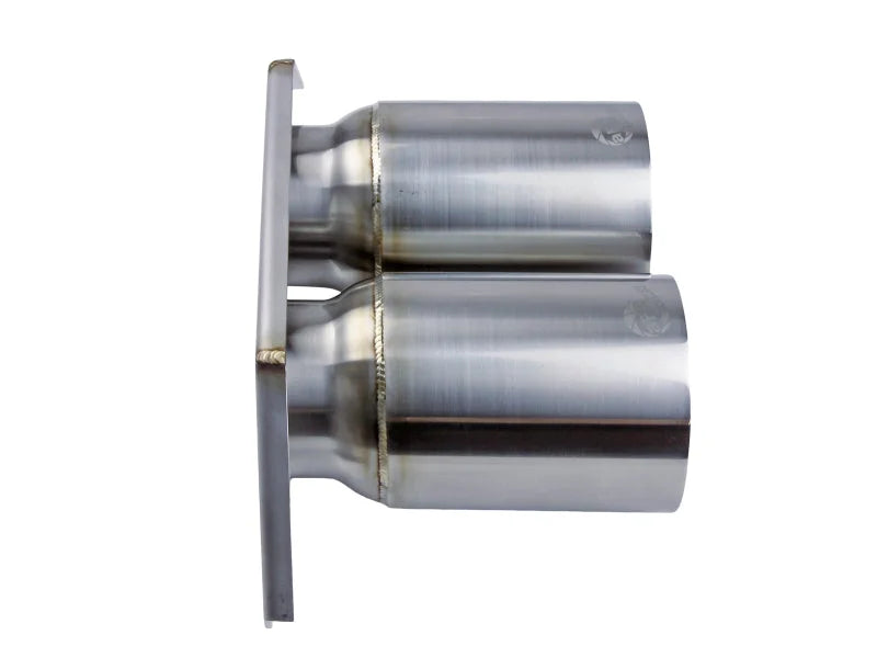 aFe Power Mach Force Xp 4in 304 SS Bolt-On Exhaust Tips Brushed 14-19 Porsche 911 GT3 3.8L/4.0L - Additional View 5