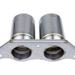 Load image into Gallery viewer, aFe Power Mach Force Xp 4in 304 SS Bolt-On Exhaust Tips Brushed 14-19 Porsche 911 GT3 3.8L/4.0L - Additional View 7