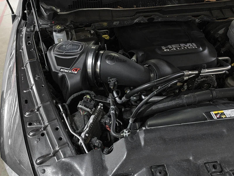 aFe Power Momentum GT Pro Dry S Cold Air Intake 14-16 Dodge Ram 2500 V8-6.4L Hemi - Side View