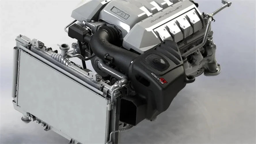 aFe Power 13-15 Chevrolet Camaro SS V8-6.2L Pro DRY S Cold Air Intake System - Additional View 11